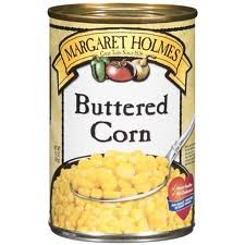 Margaret Holmes Whole Kernal Buttered Corn 15 oz (6 pack)