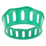 BESTOMZ Anello Espositivo Circolare per Frutta, Plastico Verde Chiaro