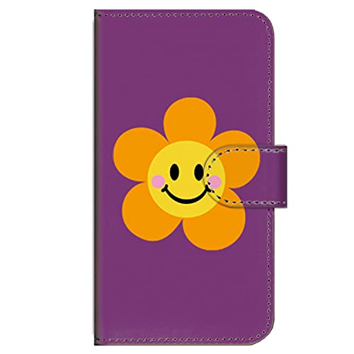 �K�[���Y�l�I �ėp ZTE �p Nubia S 5G A403ZT �ƌ݊����̂��� �P�[�X �X�}�z�P�[�X �蒠�^ �g�уJ�o�[ �ϏՌ� (SMILE*flower �I�����W) A403ZT-PD-PPR-YSZ-0243