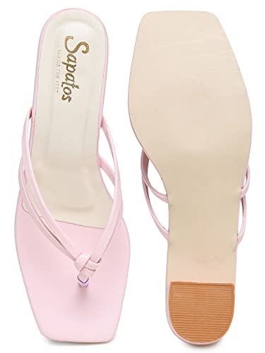 Image of Sapatos Women Casual Heel Sandals, Ideal for Women (ST-6175)