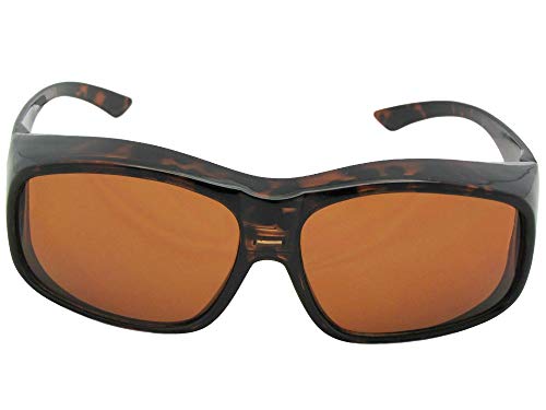 Extra Large Wrap Around Non-Polarized Fit Over Sunglasses for Men and Women with UV Protection Style F193