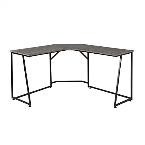 Gaming Schreibtisch L Form, Eckschreibtisch L-förmiger Stabil Schreibtisch PC Laptop Ecktisch Computertisch Bürotisch Studie Eck Tisch,Platzsparend,Einfach zu Montieren für Home Office und Play Game Cover