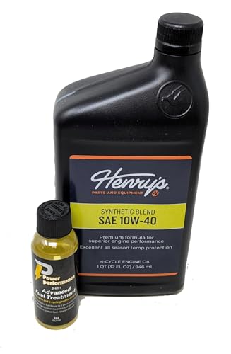 Aceite para Motor Henry's 10W-40 Sintético Mezcla 1 Cuarto