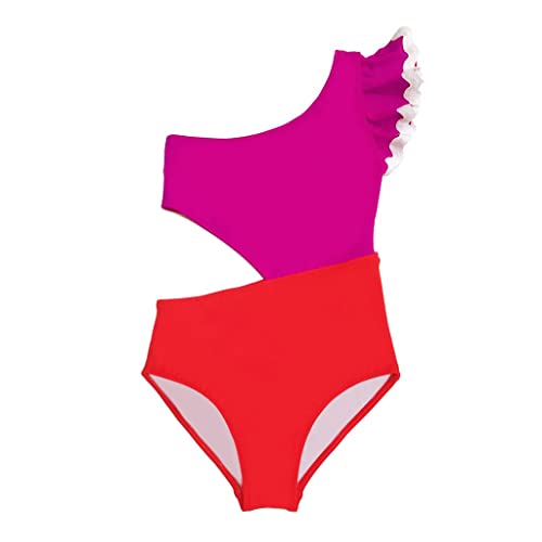 Image of Nessi Byrd - Girls Swimsuit, One Piece Colorful Kids Swimsuit Quick Dry Italian Fabric - Made in Europe