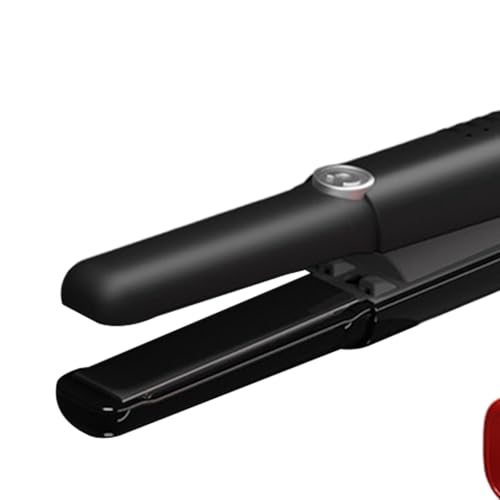 FLCPJGV Modelador de Cabelo Portátil com Placas de Cerâmica E 4 Níveis de Temperatura, Preto