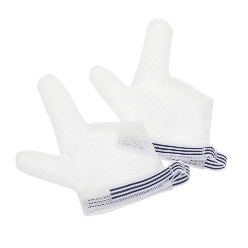 BESPORTBLE 1Pair Double Finger Gloves for Boy Girl Thumb Treatment Breathable Mesh Design Safe for Stop Thumb