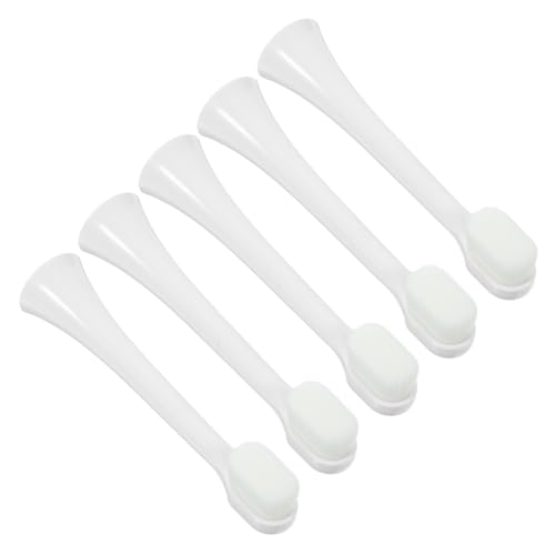 FRCOLOR 5pcs Electric Toothbrush Heads Replacement Soft Bristles for Toothbrushes Oral Replacement Heads