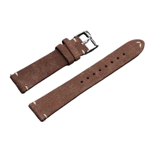 Bracelet en cuir de veau véritable 14-22mm pour montre homme et femme