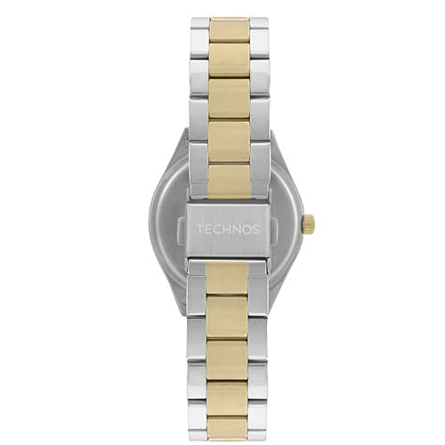 Relógio Technos, Pulseira de Aço Inoxidável, Feminino Dourado 2036MKS/5B