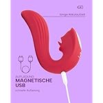 MySecretCase Vagina und Klitoris Sex Vibration für Frauen - Sexspielzeug, Solo Frau und die Paare, Leise Auflege Vibrator Sextoy, Erotisches Stimulator fur Sie, Damen Sexspielzeuge Sextoys Vibratoren – Bild 4