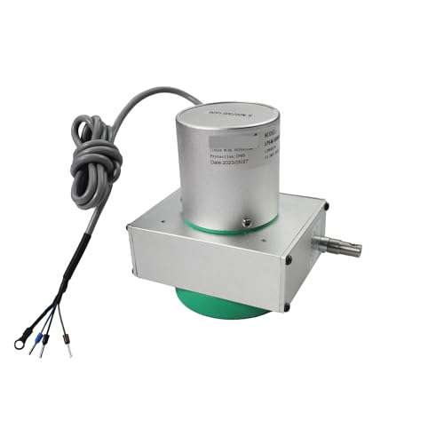 RWRAPS Linear Encoder LPS-M Analog Output Displacement Sensors 1500mm-4000mm Crack Gauge (Color : M-3000mm-V1 0-5V)
