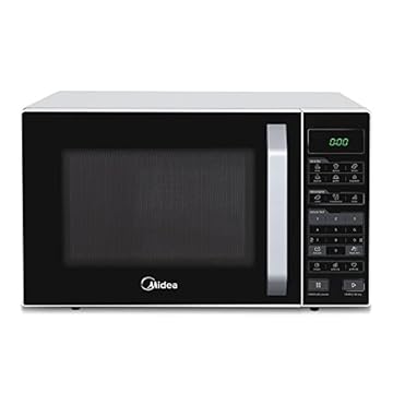 Micro-ondas 27L Branco e Preto Midea LED 127V MXSA27P1