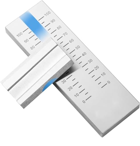 Image of Stainless Steel Fineness Gage Gauge - Single-Channel Grind Measurement Tool for 25um, 50um, 100um, 150um Fineness Levels