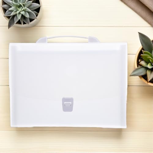 Organiseur à soufflets A4 trieur 13 compartiments pochette accordéon bureau - 5