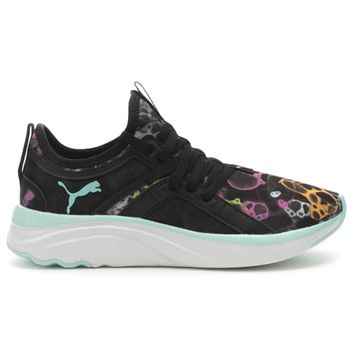 PUMA Kids Girls Softride Sophia Lace Up - Sneakers Shoes Casual - Black - Size 6 M