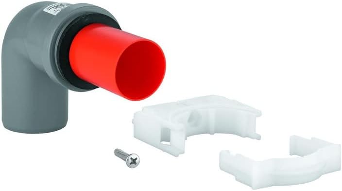 GROHE Elbow 2" 42943000, Silver, 2 inches