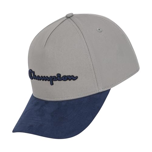 Champion Men's Revival Snapback Adjustable Cap, Nickle Grey/Navy, One Size - image 4
