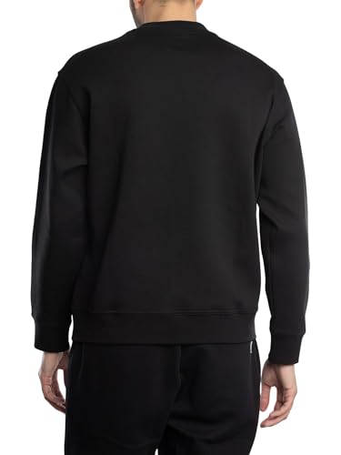 A|X Armani Exchange Para Hombre. XM000368AF10818UC001 Sudadera Lisa Negro (Xl), Casual, AlgodóN - 3