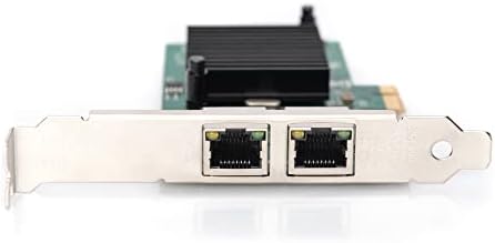 DIGITUS Karta sieciowa Gigabit PCIe 2-portowa RJ45 - Layer-2 - Intel Chipsatz 82575EB - 1-GBit/s - VLAN & Flow-Control