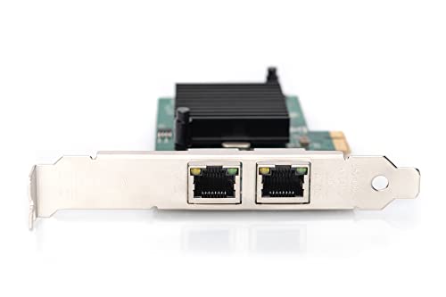 Digitus Scheda Di Rete Gigabit Pcie, 2 Porte RJ45, Layer-2, Chipset Intel 82575EB, 1-Gbit/S, Vlan & Controllo Di Flusso - 3