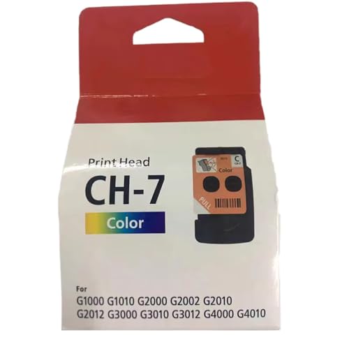 Cabezal de impresión a color CH-7 para impresoras Canon Pixma G2010 y G3010