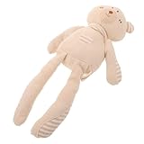 Double fonctionnalité : sert à la fois de sécurité réconfortante et de compagnon de sommeil câlin, aidant à apaiser et à calmer votre bébé pendant les siestes et l'heure du coucher, peluches bio pour bébés,