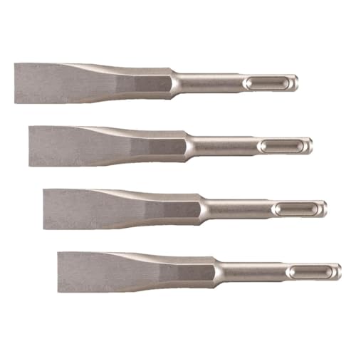 Image of Makita MAKD-19168 140 x 20 mm SDS Plus Cold Chisel - Silver (Pack of 4)