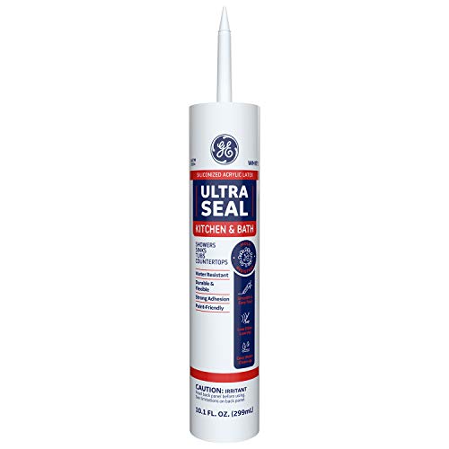 GE Sealants & Adhesives - MAKB210WT Ultra Seal Caulk, 10.1oz, White