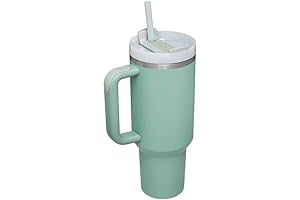 Stanley Eucalyptus Vacuum Tumbler with Straw