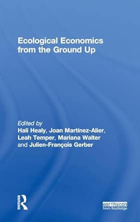 Ecological Economics from the Ground Up book cover