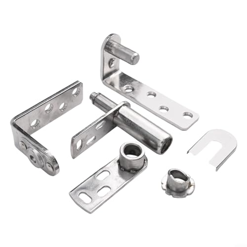 Kdveppuzx One Color Stainless Steel Self-Closing Double Swing Hinges