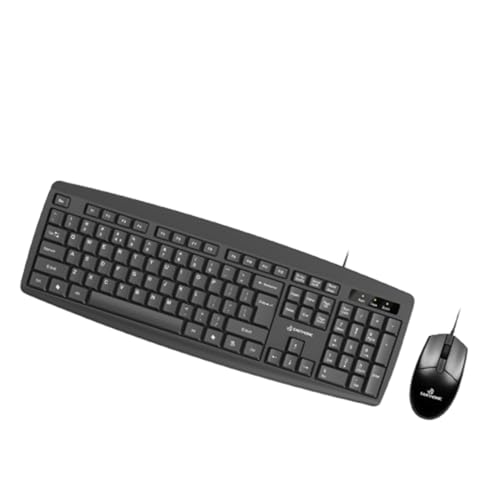 Image of Wireless Keyboard Mouse Combo for Laptop, PC & Desktop, Full Size Slim 2.4GHz Cordless Keyboard and Mouse Set with Palm Rest, 1200 DPI Optical Mouse, USB Receiver, Windows & Mac Compatible