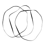 Courroie de tourne-disque : livrée avec 3 courroies de conducteur pour vos différents besoins.