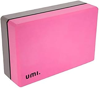 Amazon Brand - Umi - Yoga Blocks High Density Lightweight Firm Yoga Bricks EVA Foam Yoga Support Blocks