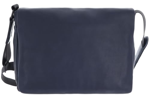 Bolso bandolera espacioso para portátil 13" Leonhard Heyden Den Haag de piel