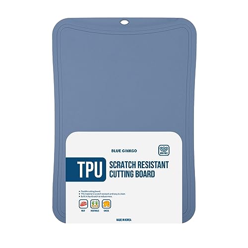 Tabla de Cortar Flexible TPU Blue Ginkgo Mediana miniatura 1