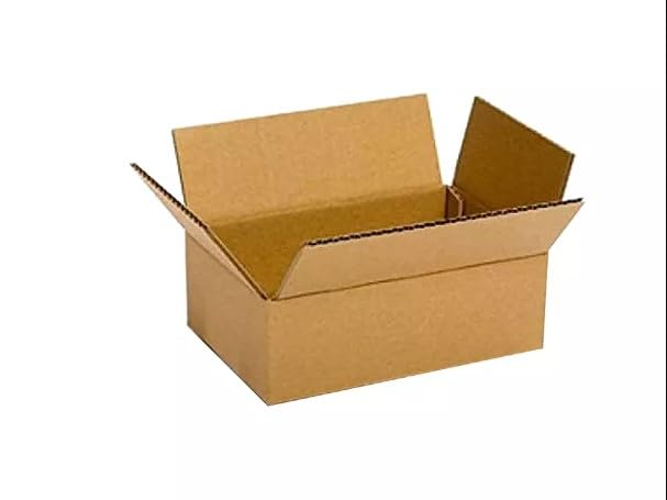 Varda Packaging 3 Ply | Brown 7X4X3.5 Inches | Corrugated Boxes Pack of 100 | For Gift Items & Storage etc. (B0CWH5YMXQ) Amazon Price History, Amazon Price Tracker