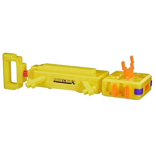 Nerf Super Soaker Minecraft Axolotl Water Blaster, Minecraft Axolotl Mob Design, Outdoor Water Toy, Outdoor Games for Kids - image 1