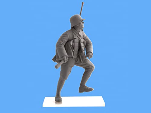 Kit de Figura de Plástico German Sturmtruppen (1918) Escala 1:35 miniatura 4