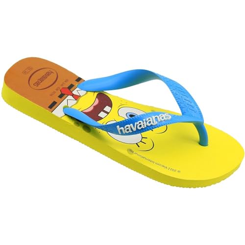 Chinelo Havaianas Top Bob Esponja Cor:Amarelo Citrico;Tamanho:39-40