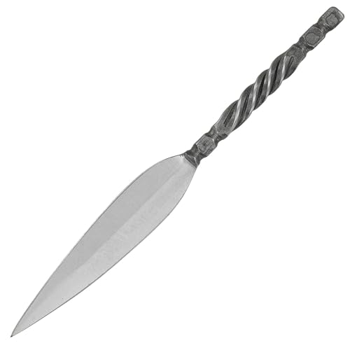 Armory Replicas™ Intricate Medieval Hand-Forged Carbon Steel Letter Opener with Celtic Twist Full Tang Design