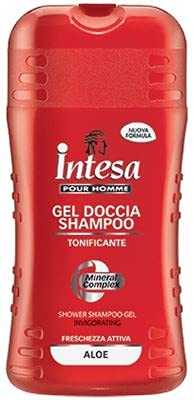 Set 12 INTESA Doccia-Sha Aloe - Rosso 250 Ml Cura E Pulizia Del Corpo
