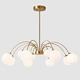 Hauteur Ajustable – 2 tiges stables permettent de transformer le lustre en suspension ou plafonnier semi-encastré. Adaptez la hauteur à votre plafond et votre style