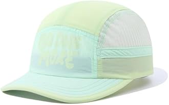 Mesh 5 Panel Baseball Cap Summer Short Brim Hats for Men Women Breathable Lightweight Dad Hat Umpire Cadet Cap