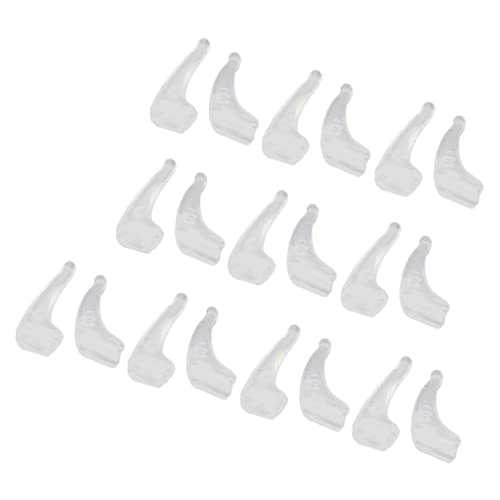 LEIPUPA 10 Pares Anti-derrapante óculos De Silicone óculos Aperto Da Perna Titular Titular Ganchos D