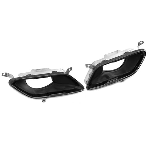 Tuyau d'échappement acier 304 BMW Série 8 840i G14 G15 G16 embout carré noir