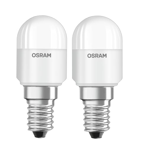OSRAM LED Lampe Special T26 für Kühlschrank mit E14 Sockel, 2,30W, Ersatz für 20W-Glühbirne, Ausstrahlungswinkel 160 °, Warmweiss (2700K)