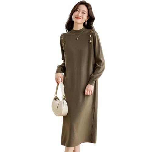Robe longue en tricot : votre alliée cocooning pour les journées fraîches