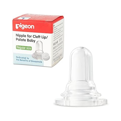 Pigeon Bottle Nipple for Cleft Lip/Palate Baby, Regular Size, Please Use It Under The Guidance of a Pediatrician Cover