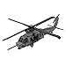 Toyvanta HH-60G Pave Hawk Helicopter Building Blocks Set, Collectible CSAR Chopper Gift for Adults and Aviation Enthusiasts (1,431 PCS/Dark Grey Version)